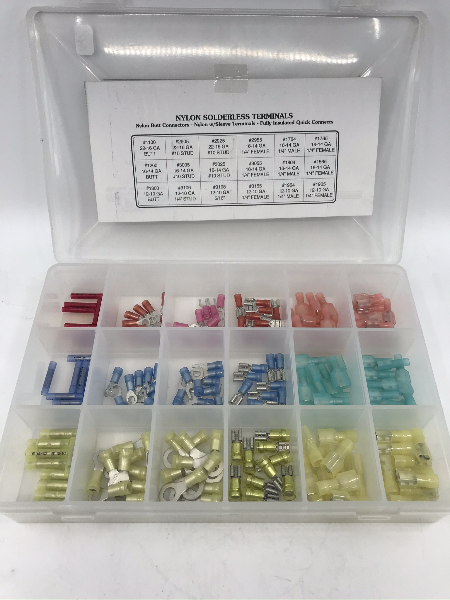 Nylon Solderless Terminal Kit Wizard's Warehouse